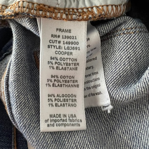 Frame Denim Le Gracon 28 - Picture 6 of 7